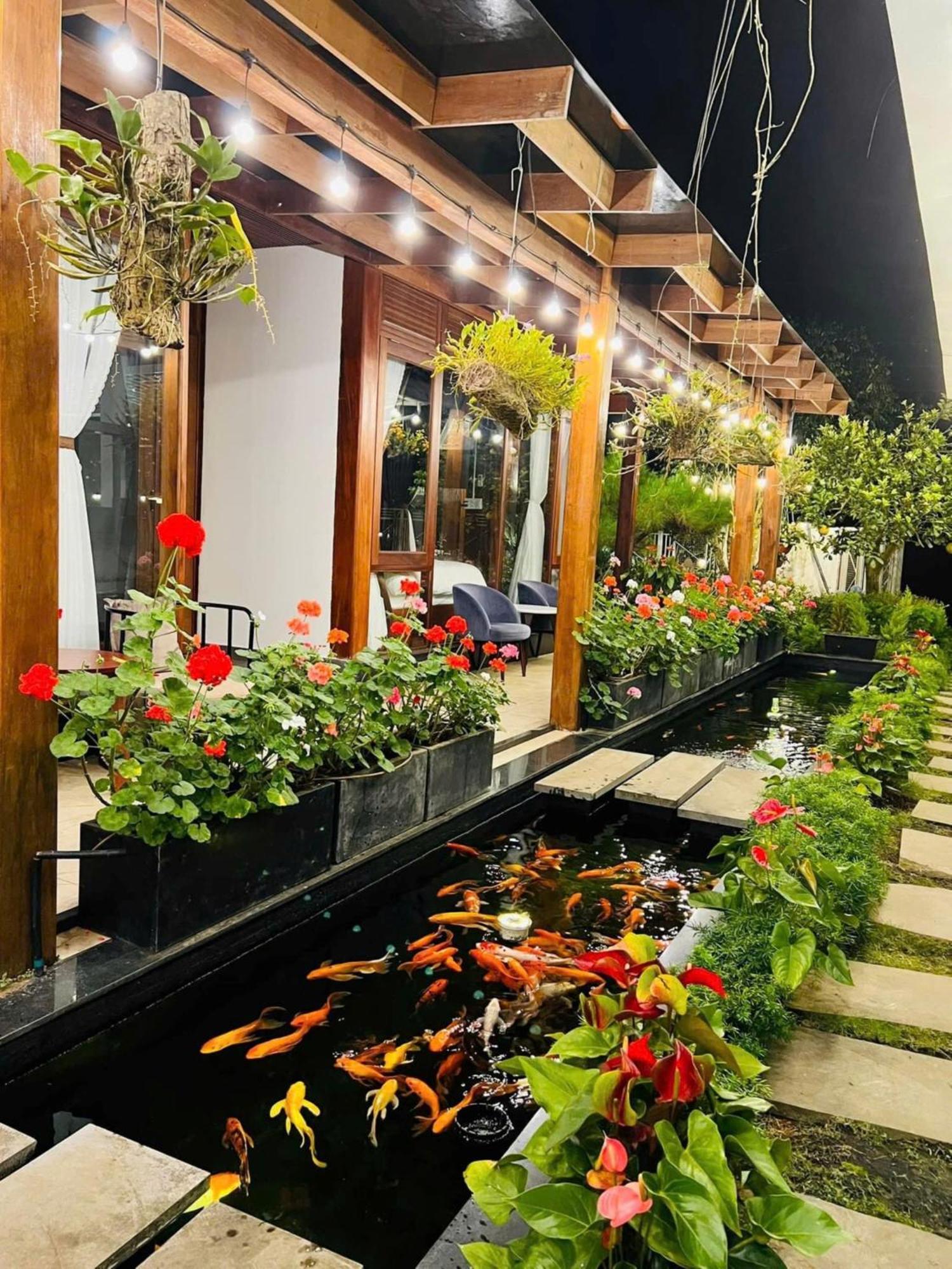 Vuon Tra Homestay Mang Den Kon Von Kla Buitenkant foto