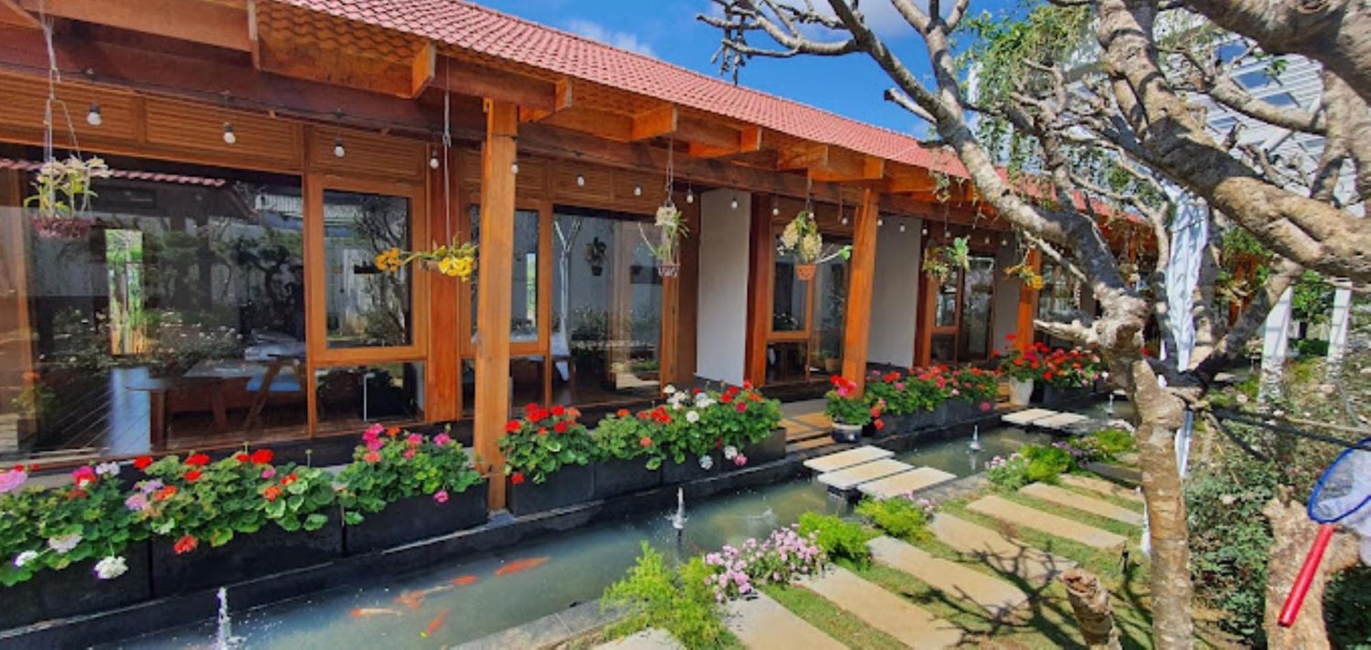 Vuon Tra Homestay Mang Den Kon Von Kla Buitenkant foto